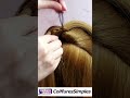 Amazing Open Hairstyle with Trick