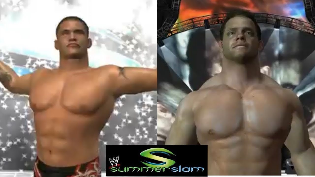 RANDY ORTON VS CHRIS BENOIT [SUMMERSLAM 2004 REMATCH] (WWE DAY OF RECKONING 2)