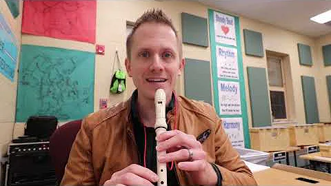 Hot Cross Buns- Recorder Play Along