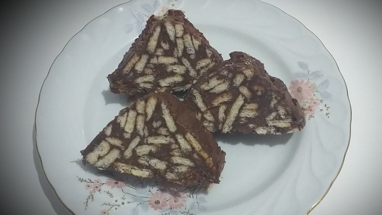 Sadece 3 Malzemeli Pratik Mozaik Pasta YouTube