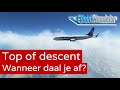 Top of descent bepalen voor je favoriete airliner - [MSFS]