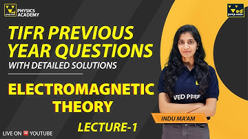 TIFR GS Physics: Electromagnetic Theory Previous Year Questions | Lecture 1