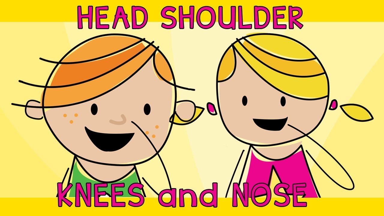 Head Shoulders Knees And Toes Head and Shoulders Song Head to Toe