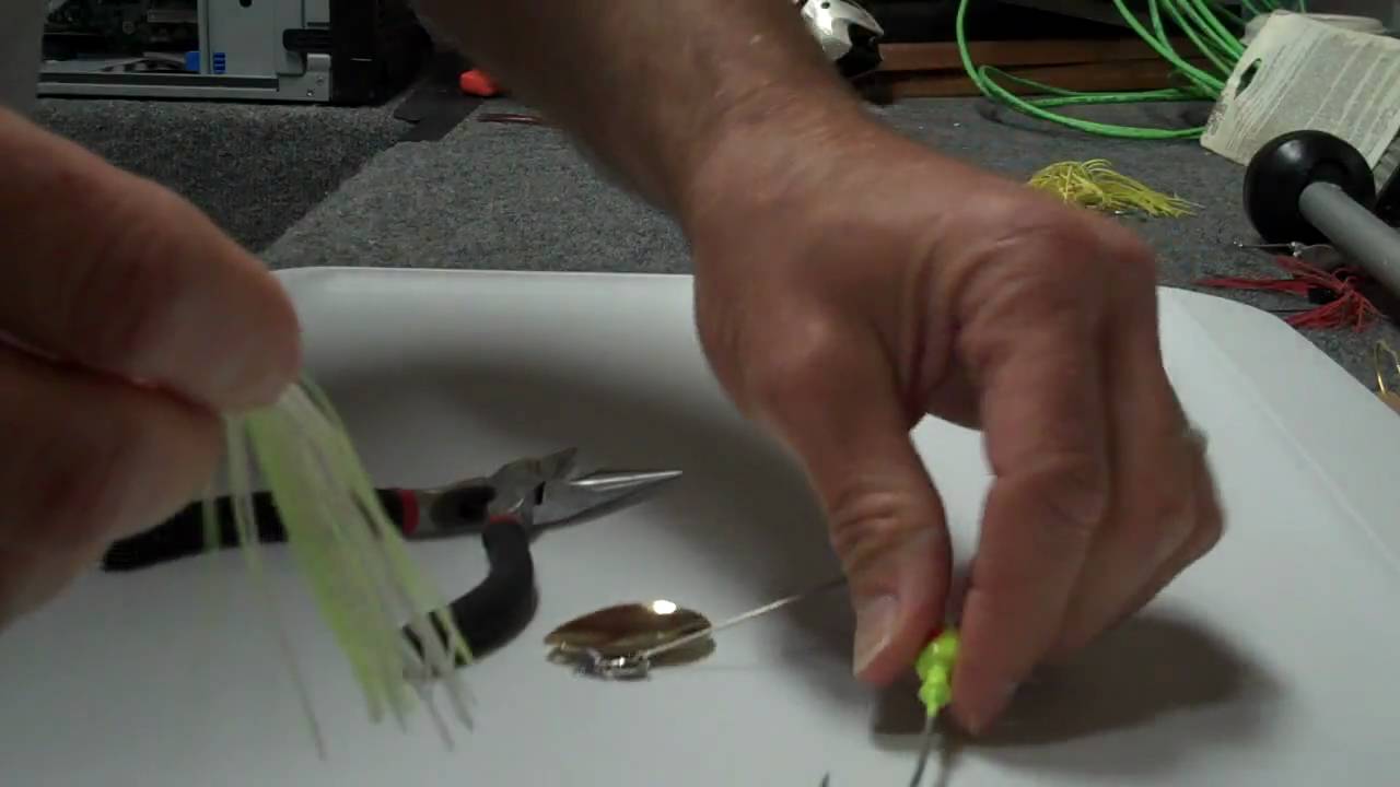 How to Make a Single Spin Spinnerbait YouTube