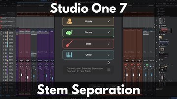 Studio One 7 Stem Separation