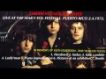 EMERSON, LAKE & PALMER..LIVE AT THE MAR Y SOL FESTIVAL 1972.