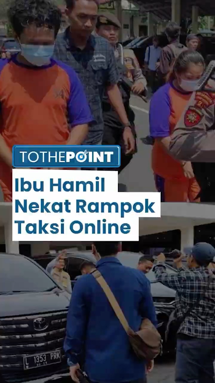 Kronologi Ibu Hamil 6 Bulan Nekat Rampok Mobil Taksi Online Bersama Suami di Tol Jombang-Mojokerto