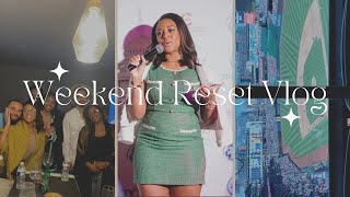 RESET VLOG | Spend the Weekend With Me | Spending Time with God, Workout with Me, Baseball Game