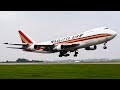 BOEING 747 CLASSIC - B747-200 LANDING + DEPARTURE - The Queen of the Skies