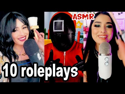 ASMR I 10 Roleplays en 9 Minutos I ASMR en ESPAÑOL I Ges ASMR