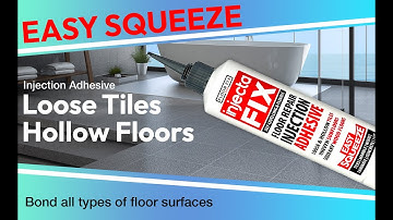 Floor-Fix Pro Easy Squeeze - The easiest way to fix loose tiles and hoolows floors fast