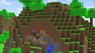 Я ПОСТРОИЛ ДОМ НА САМОЙ ПЕРВОЙ КАРТЕ В МАЙНКРАФТ 100% троллинг ловушка minecraft