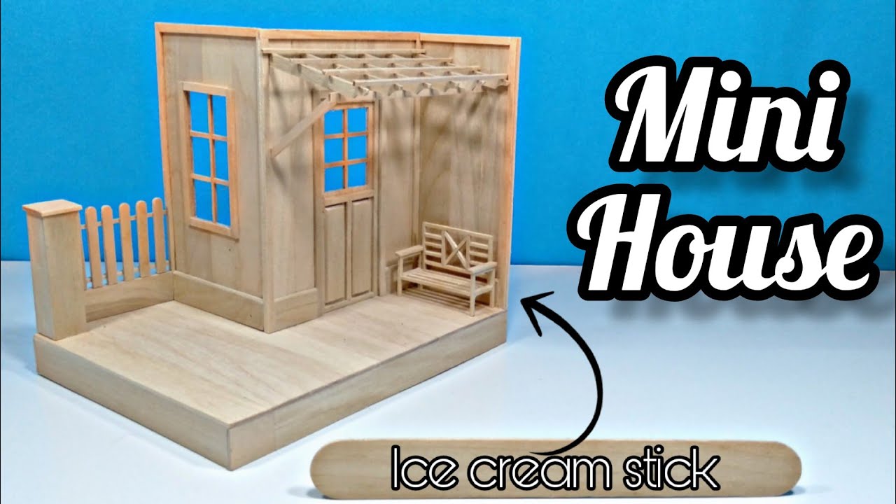 DIY Two-Story Popsicle Stick Apartment Tutorial (For Dwarf