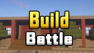 Играю в Build Battle в майнкрафт