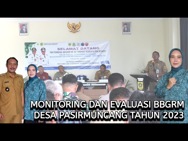 Monitoring dan Evaluasi BBGRM Desa Pasirmuncang Kec. Caringin Tahun 2023 class=