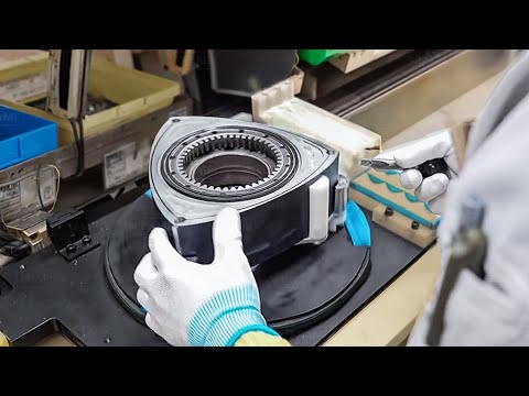 Inside Mazda Rotary Engine Production and Assembly in Japan