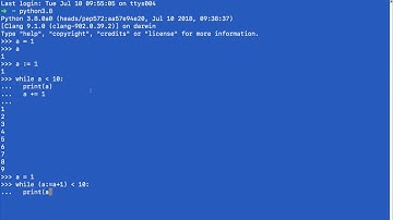 Playing with Python 3.8 assignment expressions