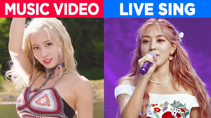 TWICE音乐录影带vs现场演唱！ -（MV VS LIVE！） - DayDayNews