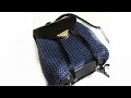 شنطة بطقم جلد /غرزةالسنبلة/سهلةوبسيطة للمبتدئين/طريقة التزايد على قاعدة new bag crochet with leather