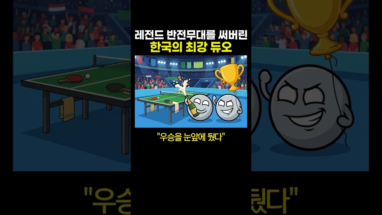 레전드 반전무대를 '써버린' 한국의 최강 듀오