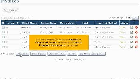 How to manage invoices with WHMCS - WHMCS Tutorials