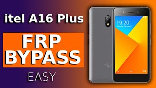 itel A16 Plus FRP Bypass || How to Bypass FRP on itel A16 Plus