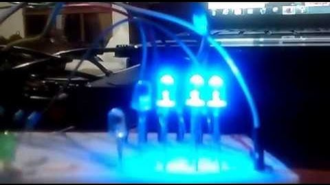 Secuencia de leds con msp430