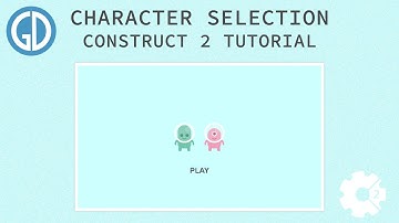 How to choose character using Left Button Mouse - Construct 2 Tutorial