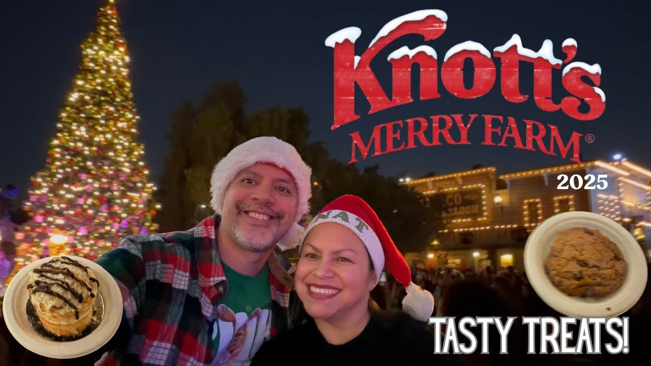 Knott’s Merry Farm 2025 – Holiday Lights, Shows & Treats🎄✨