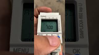 Theben Simplexa 602 top LI timer setting