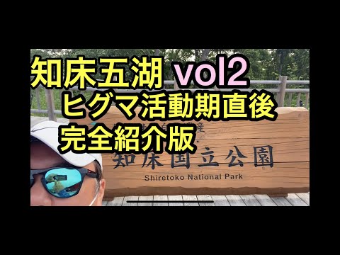 【知床観光9知床五湖vol2】行った気分.完全紹介知床五湖季節限定自然遊歩道、知床五湖の観光全行程を紹介しました。エゾシカが見えた。高架木道版に続いて。