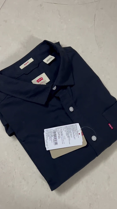 Levi’s black slim fit shirt 👕 | #levis