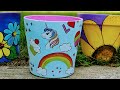 Pot / Terracotta Painting / Easy Unicorn / Rainbow / Cupcake / Cloulds Acrylic Painting