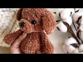 Амигуруми: схема Щеночек. Игрушки вязаные крючком - Free crochet patterns.