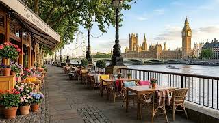 Cozy London Coffee Shop Jazz | Gentle Instrumental for Focus &amp; Stress Relief
