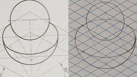 Sphere on Hemisphere/ISO construction#education #caeducation 