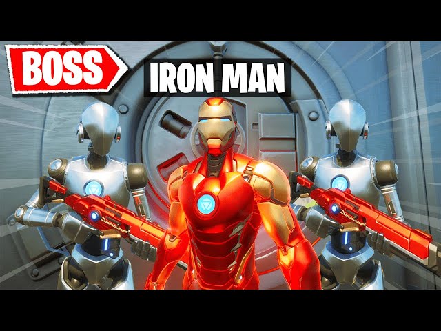 I Pretended I'm the IRON MAN Boss in Fortnite class=