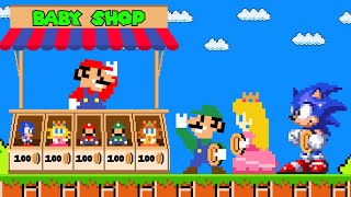 Super Mario Bros. but Mario Open a Store Baby! by Doki Mario 219,244 views 3 months ago 31 minutes