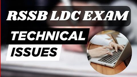 LDC TYPING TECHNICAL ISSUE | MANOJ SIR | RSSB LDC | JCT CLASSES JAIPUR