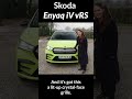 A PS5 on wheels? Skoda Enyaq vRS