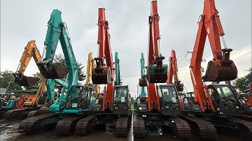 Báo Giá Toàn Bộ Máy Đào 07-08 Kobelco - Hitachi - Komatsu Đang Có Sẵn Tại Bãi | Rin Rùa 