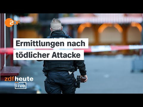 Tödliche Attacke in Magdeburg: Scholz vor Ort – was über Täter und Tat bekannt ist | ZDFheute live Episode cover