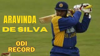 Aravinda de Silva in Odi Cricket Records | #aravindadesilva #cricket #cricketshorts #cricketlover