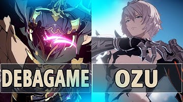 GBVSR:🔥debagame (Vaseraga) Vs Ozu (Lucilius)🔥| High Level Gameplay.