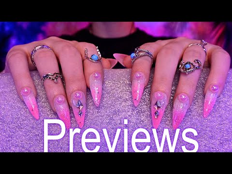 ASMR 9 HOUR Preview Compilation 💜 Best Triggers to Sleep Well Tonight😴