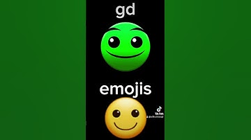 geometry dash difficulty faces as emojis #shorts #viral #geometrydash #emojis #fireinthehole