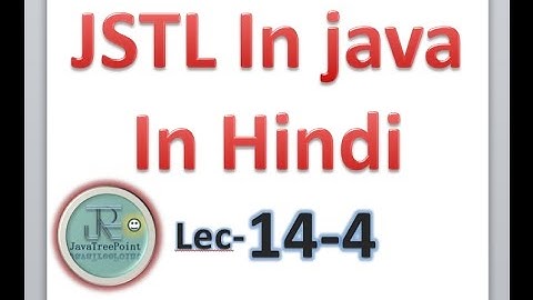 JSTL tutorial in hindi lec 14-4(JSTL Function tags) in jsp and servlet