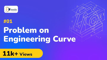 Problem 1 Based on Engineering Curve - Engineering Curves - Engineering Drawing