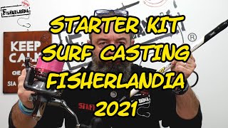 STARTER KIT SURF CASTING 2021 by FISHERLANDIA
