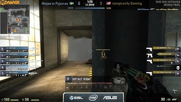 NiP vs. compLexity | Viertelfinale, EMS One Katowice 2014 | de_train Map 3
